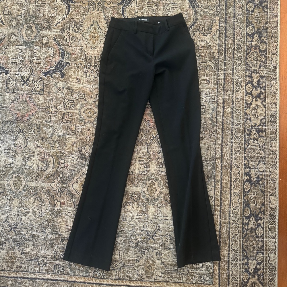 Express Columnist Barely Boot Slacks 0r - image 1